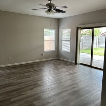Unfurnished (bedroom cleaning)