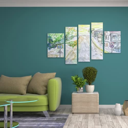 Living room painting